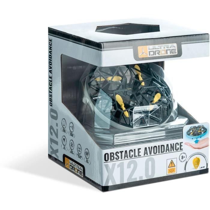 Dron radiocontrolado - Mondo Motors - Sensores de obstáculos - Ultradrone X12 Evita obstáculos - Diámetro 12cm 5 Dron radiocontrolado - Mondo Motors - Sensores de obstáculos - Ultradrone X12 Evita obstáculos - Diámetro 12cm 5