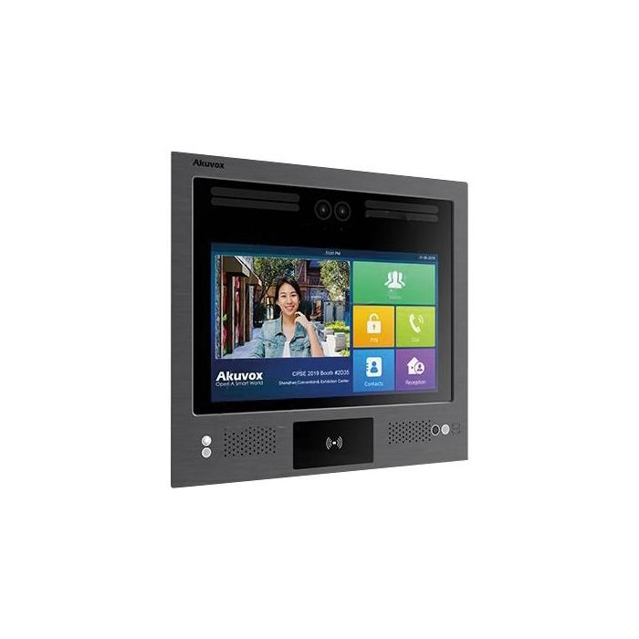 Akuvox X916S Video-TFE Main Body con cámara Starlight, lector de tarjetas y Android, color negro