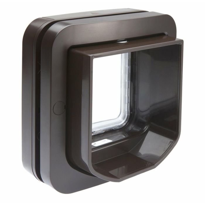 Sureflap Solapa Electrónica para Gato con Lector de Microchip y Acceso Selectivo, Memoriza hasta 32 Gatos, Marrón 1 Sureflap Solapa Electrónica para Gato con Lector de Microchip y Acceso Selectivo, Memoriza hasta 32 Gatos, Marrón 1