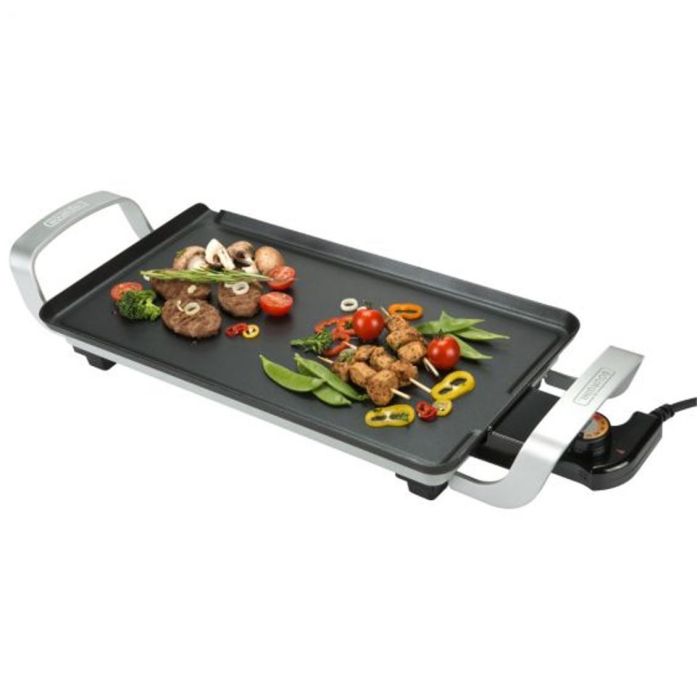 Bourgini Plancha Asar Classic Multi Plate, 1800W, 43x23 cm, Antiadherente Daikin, Termostato Ajustable, Para Carne, Pescado, Verduras Bourgini Plancha Asar Classic Multi Plate, 1800W, 43x23 cm, Antiadherente Daikin, Termostato Ajustable, Para Carne, Pescado, Verduras