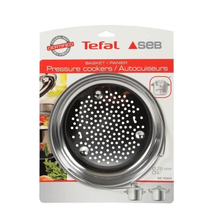 SEB Cesta de vapor rígida 792654 8L Ø23.5cm gris 3 SEB Cesta de vapor rígida 792654 8L Ø23.5cm gris 3
