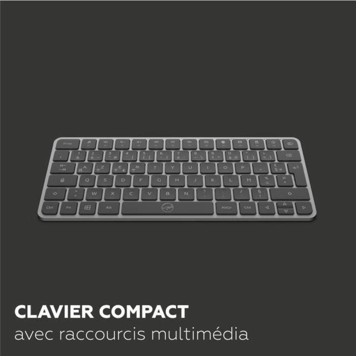 Teclado Mobility Lab KP430W Mini Gris 9 Teclado Mobility Lab KP430W Mini Gris 9