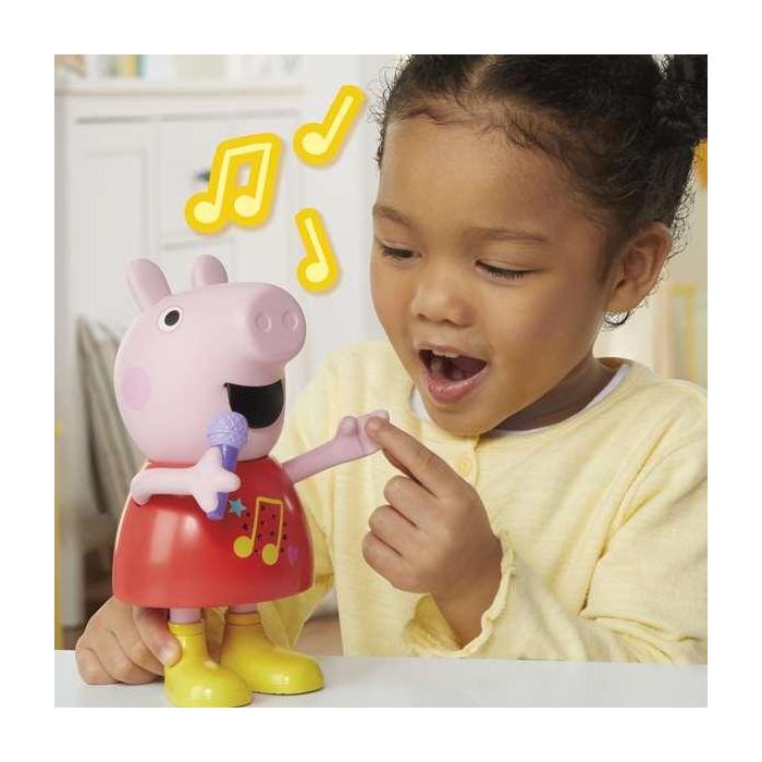 Hasbro Peppa Pig Muñeca Musical G0518 con Más de 50 Sonidos 17