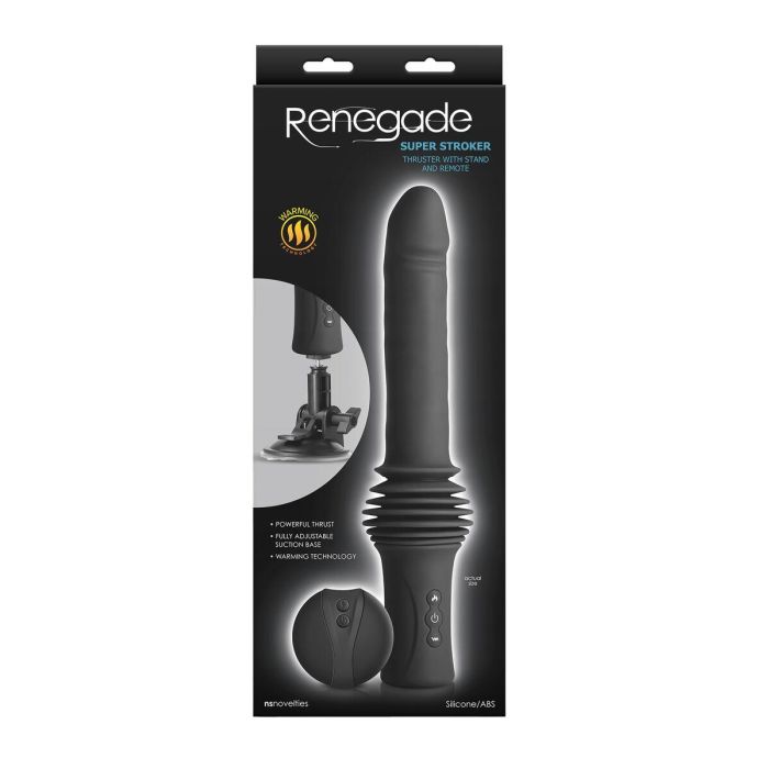 Vibrador NS Novelties Renegade Negro 1 Vibrador NS Novelties Renegade Negro 1