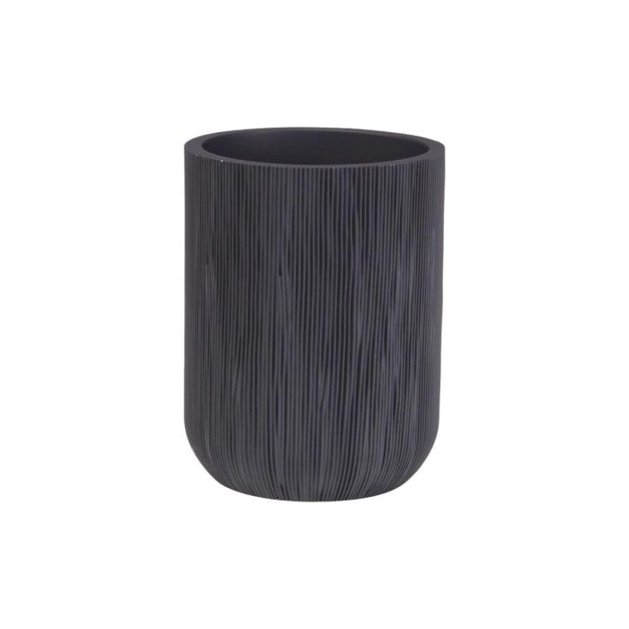 Portacepillos de Dientes Versa Gris Resina 8 x 10,5 x 8 cm 1 Portacepillos de Dientes Versa Gris Resina 8 x 10,5 x 8 cm 1
