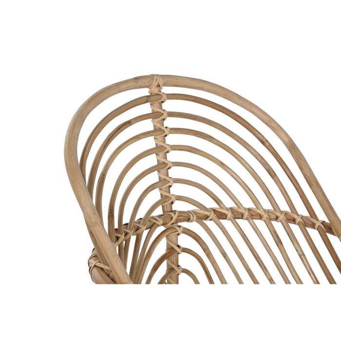 Silla de Jardín Home ESPRIT Bambú Ratán 58 x 61 x 87 cm 5