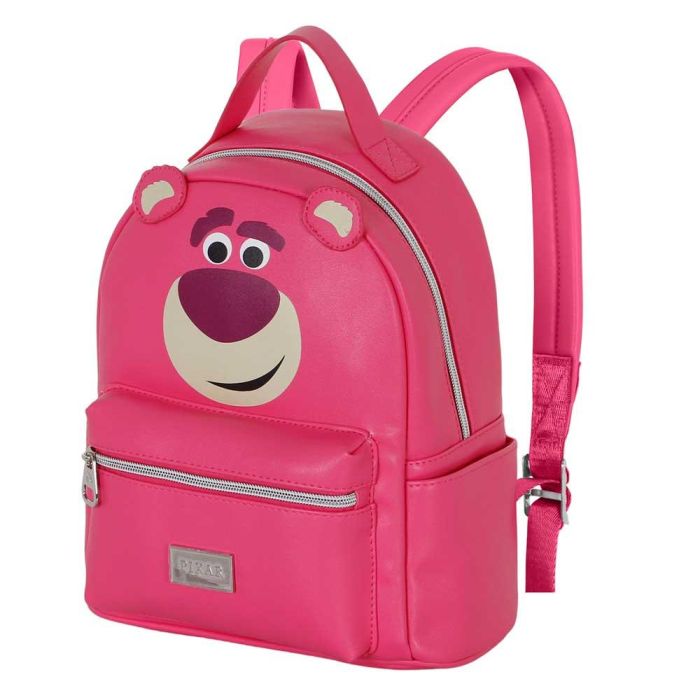 Mochila Heady Lotso Cariñoso Disney Toy Story Rosa