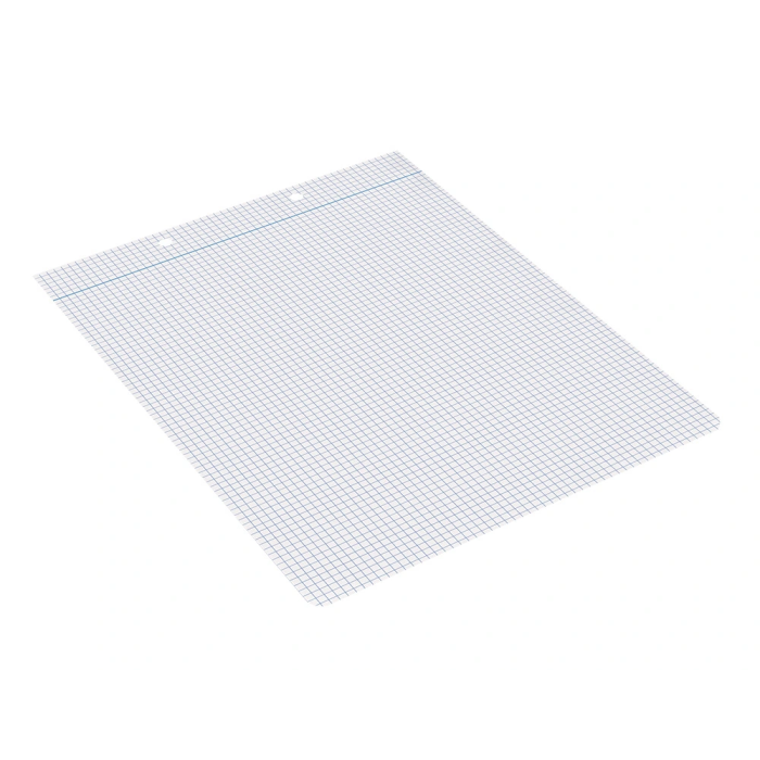 Liderpapel Recambio Cuarto Apaisado 100 Hojas 60gr Cuadro 3 mm 2 Taladros Con Margen 1