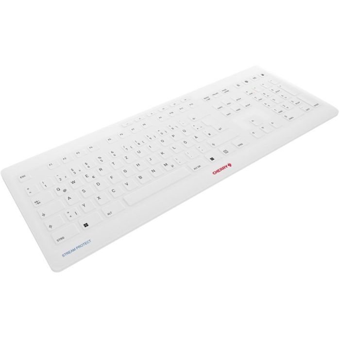 Cherry Keyboard STREAM PROTECT WIRELESS [DE] white 1