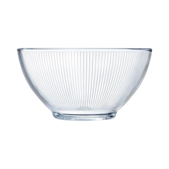 Bol Luminarc Stripy Desayuno Transparente Vidrio (500 ml) (6 Unidades) 2 Bol Luminarc Stripy Desayuno Transparente Vidrio (500 ml) (6 Unidades) 2