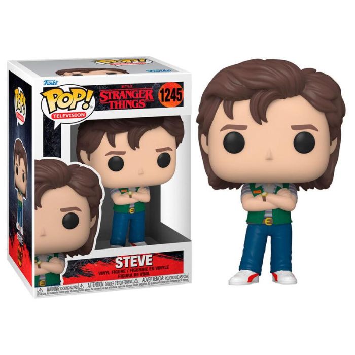Funko Figura POP Stranger Things Steve Harrington Vinilo 9cm Caja Regalo