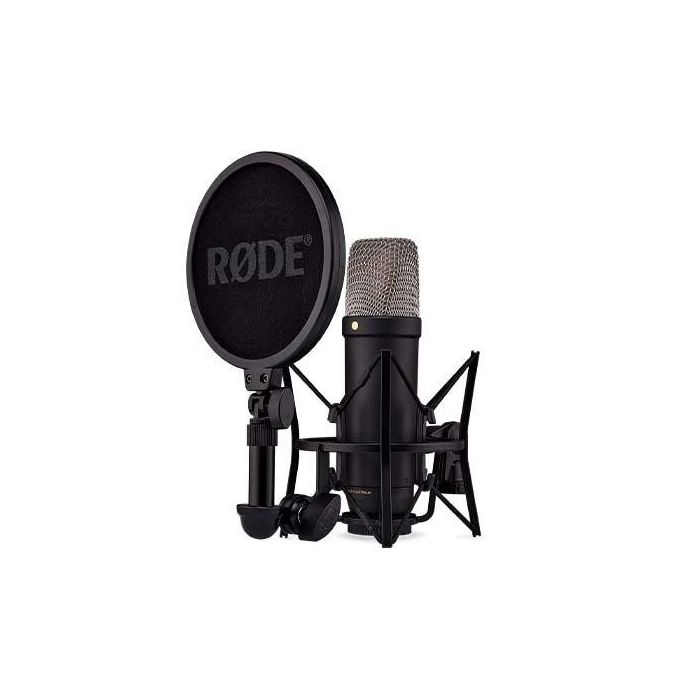 Rode NT1 5Th Gen Micrófono de Estudio con XLR y USB, Grabación 32 bits, DSP Avanzado