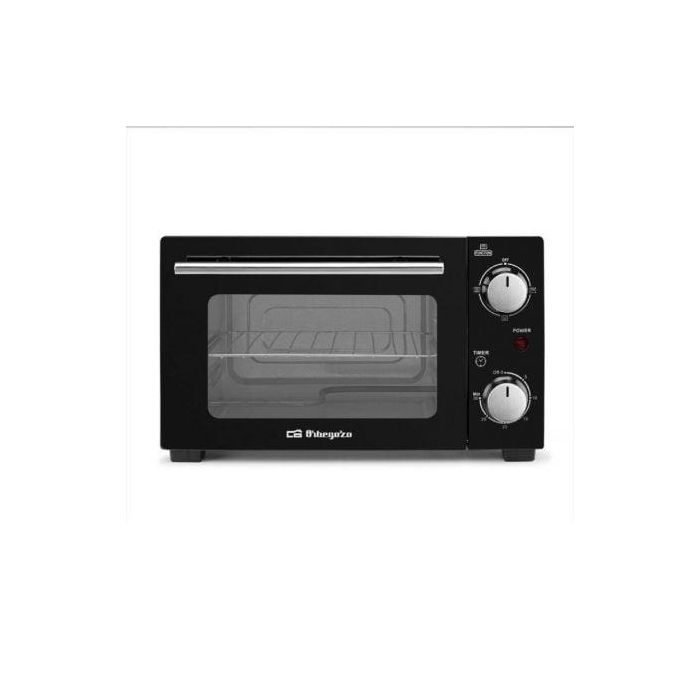 Orbegozo 18066 Horno de Sobremesa Eléctrico HO 985, 800W, 10L, Negro, con Temporizador 30 Minutos y Selector de Calor Superior Inferior Simultáneo. 2 Orbegozo 18066 Horno de Sobremesa Eléctrico HO 985, 800W, 10L, Negro, con Temporizador 30 Minutos y Selector de Calor Superior Inferior Simultáneo. 2
