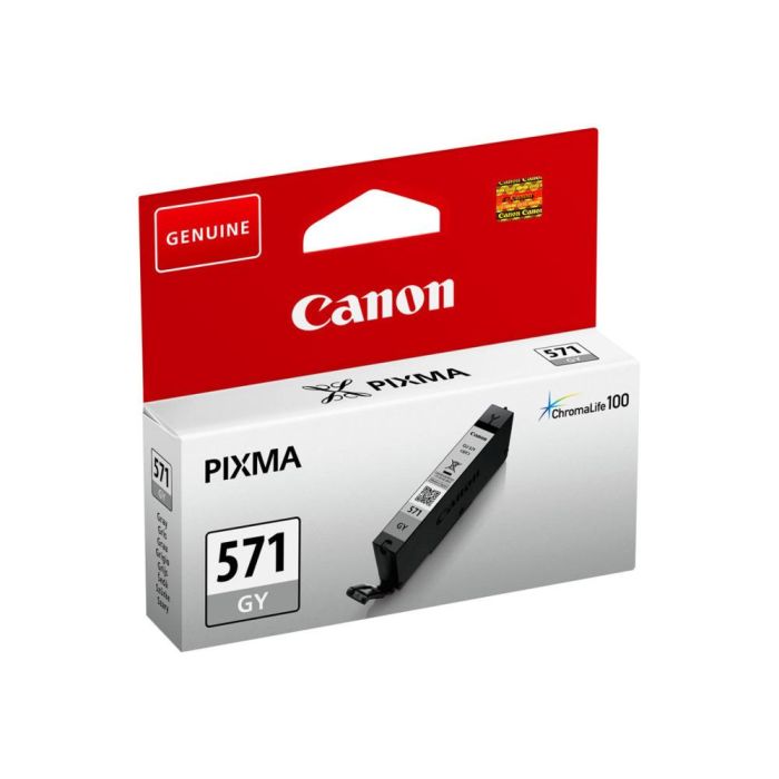 Canon CLI-571GY Cartucho de Tinta Gris para PIXMA MG7750, MG7751, MG7752, MG7753 1