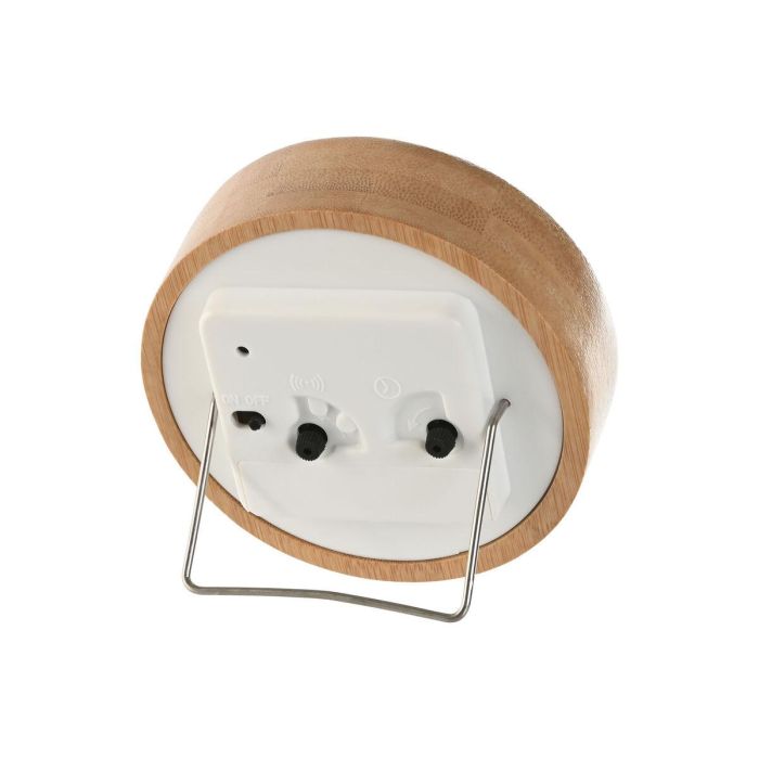 Reloj Despertador Basicos DKD Home Decor Natural 4.3 x 10 x 10 cm (2 Unidades) 1 Reloj Despertador Basicos DKD Home Decor Natural 4.3 x 10 x 10 cm (2 Unidades) 1