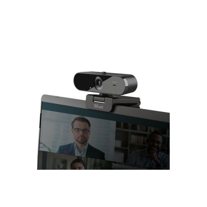 Webcam Trust TW-250/ Enfoque Automático/ 2560 x 1440 QHD 3 Webcam Trust TW-250/ Enfoque Automático/ 2560 x 1440 QHD 3