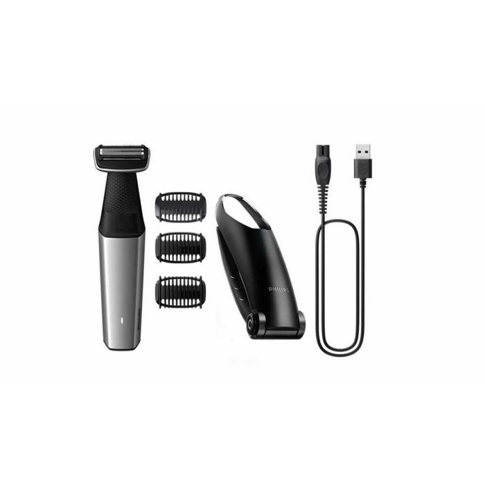 Philips Bodygroom Series 5000 BG5021 Afeitadora Corporal Impermeable con 4 Accesorios para Arreglo Corporal Completo