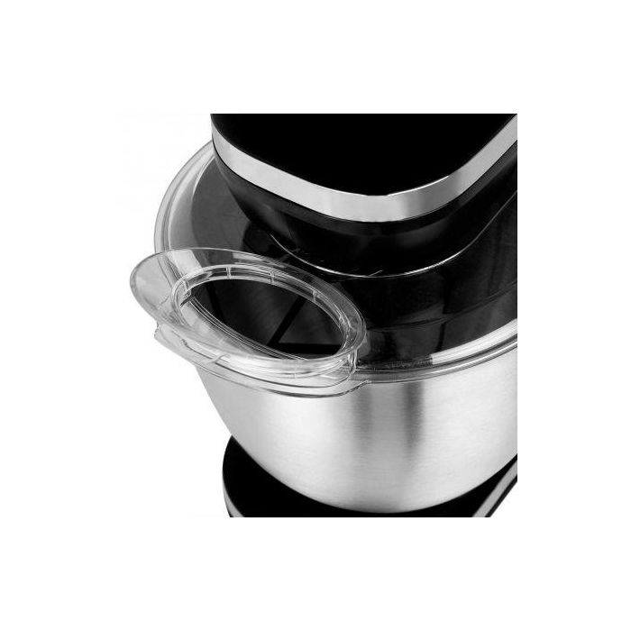 BATIDORA AMASADORA ORBEGOZO AM 6000 - 600W - 7 VELOCIDADES - BOL ACERO INOX. 5.5L - ACCESORIOS PARA AMASAR, MEZCLAR Y BATIR 2