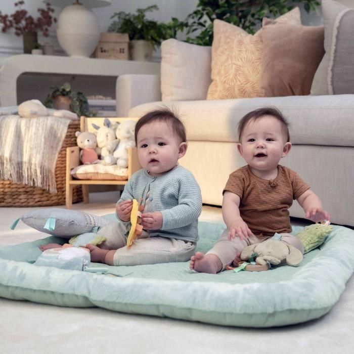 INGENUITY Calm Spring - Alfombra de juego extra suave para bebé con 6 juguetes sensoriales desmontables 1 INGENUITY Calm Spring - Alfombra de juego extra suave para bebé con 6 juguetes sensoriales desmontables 1