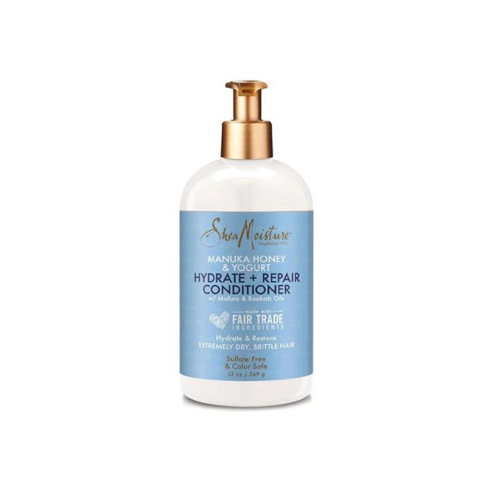 Acondicionador Hidratante y Reparador con Miel Manuka y Yogurt Shea Moisture 384ml - Cabello Brillante y Sin Frizz Acondicionador Hidratante y Reparador con Miel Manuka y Yogurt Shea Moisture 384ml - Cabello Brillante y Sin Frizz