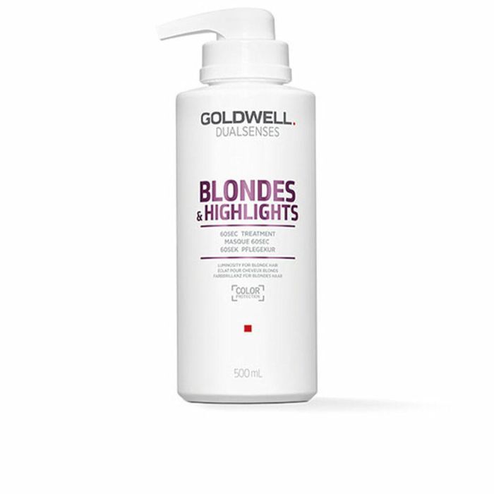 Goldwell Dualsenses Blond & Highlights 60-Sec Treatment Tratamiento para Cabellos Rubio y con Mechas 500 mL
