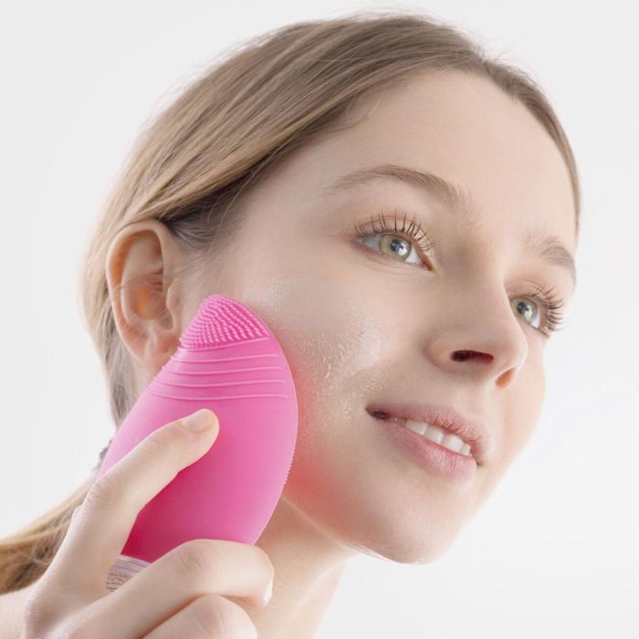 Masajeador Limpiador Facial Recargable InnovaGoods 5 Masajeador Limpiador Facial Recargable InnovaGoods 5