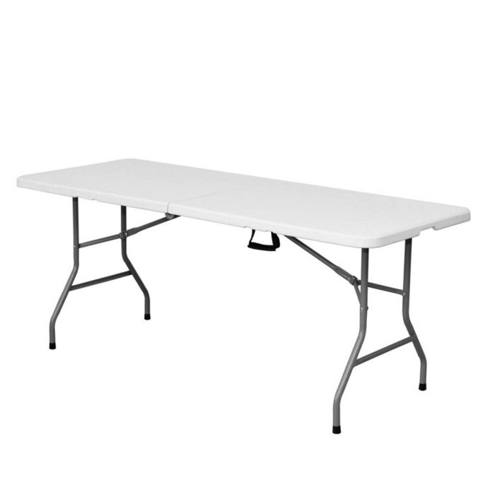 Mesa Plegable Catering Blanco 180 x 70 x 74 cm Mesa Plegable Catering Blanco 180 x 70 x 74 cm