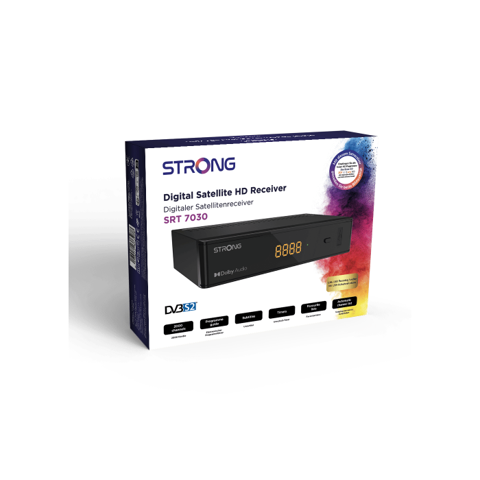 Sintonizador TDT STRONG SRT7030 DVB-S2 6