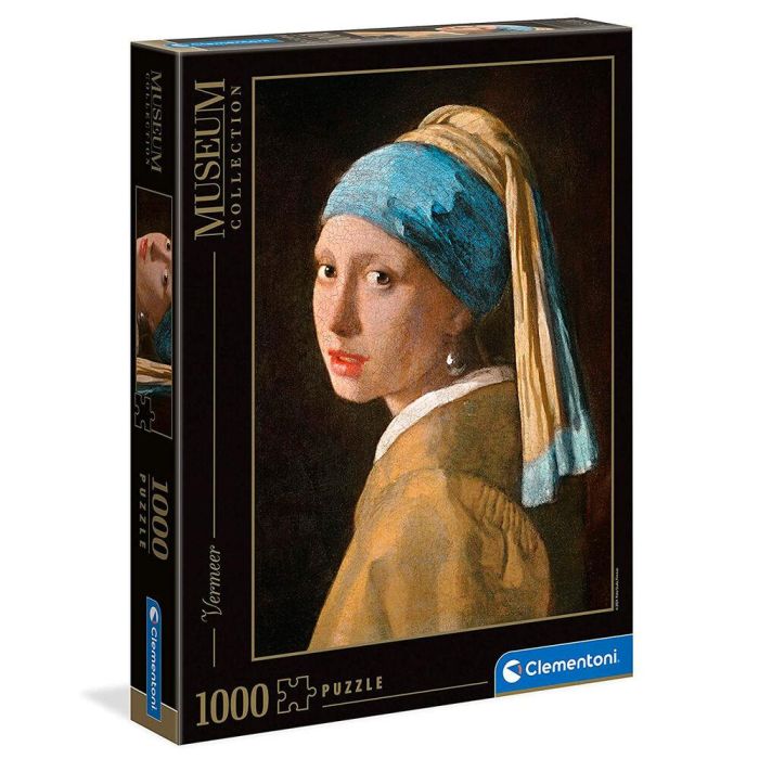 Clementoni Puzzle La Chica de la Perla Vermeer Museum Collection 1000 piezas