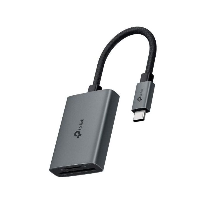 TP-Link UA430C Hub Adaptador USB-C a Lector de Tarjetas SD y MicroSD (TransFlash) USB 3.0 Gris