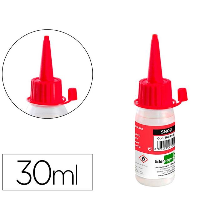 Silicona Liquida Liderpapel Para Manualidades Bote De 30 mL 24 unidades