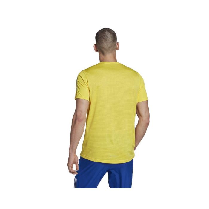 Camiseta de Manga Corta Hombre Adidas Amarillo M 14 Camiseta de Manga Corta Hombre Adidas Amarillo M 14