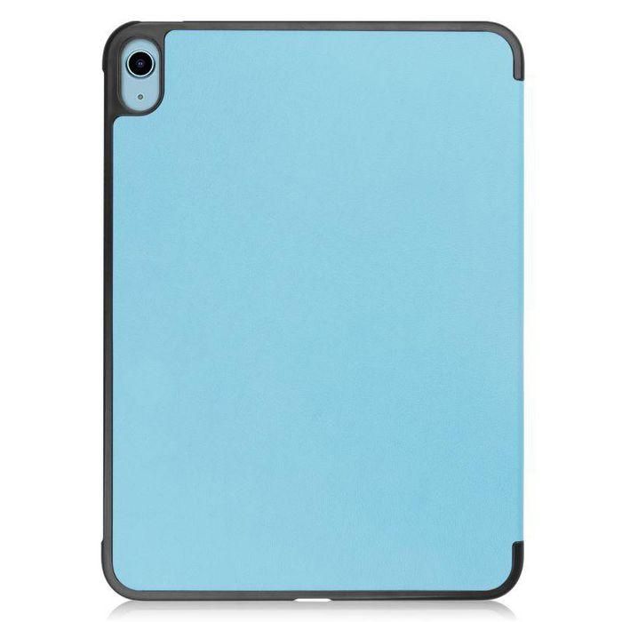 CoreParts For Apple iPad 10th Gen 10.9-inch (2022) Tri-fold Caster Hard Shell Cover with Auto Wake Function - Sky Blue 8 CoreParts For Apple iPad 10th Gen 10.9-inch (2022) Tri-fold Caster Hard Shell Cover with Auto Wake Function - Sky Blue 8
