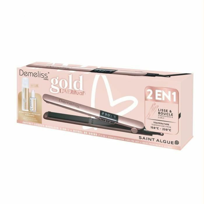 Saint Algue SAI3666085200499 Plancha Demeliss Gold Love Placa 25x120 mm 2 Tratamientos Incluidos 5