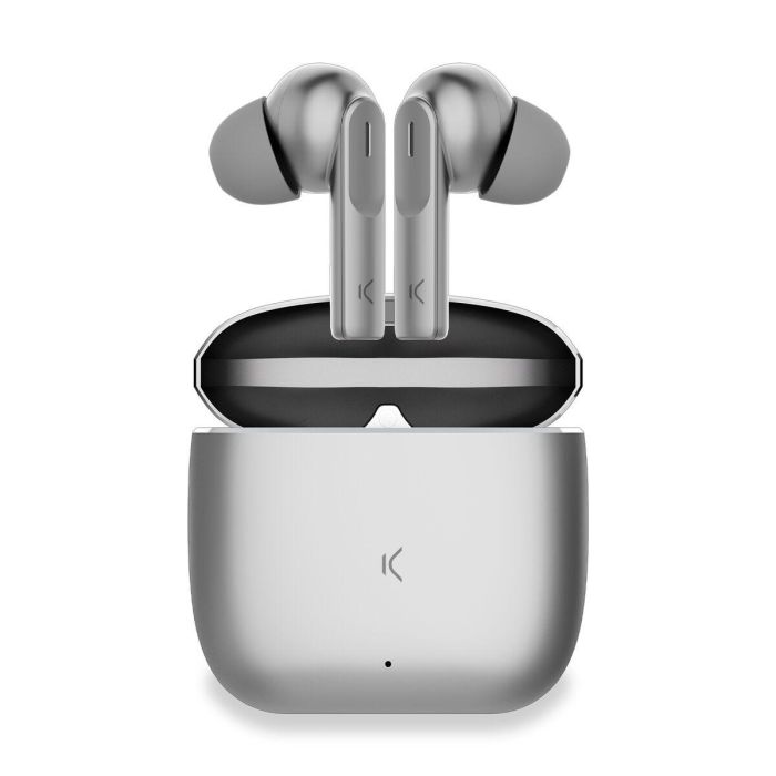 Auriculares Inalámbricos KSIX Meteor Plateado 2