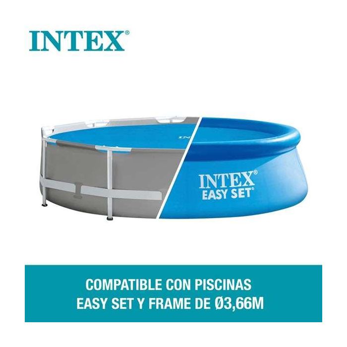 Cubrepiscinas Intex 28012 Solar Redondo 5
