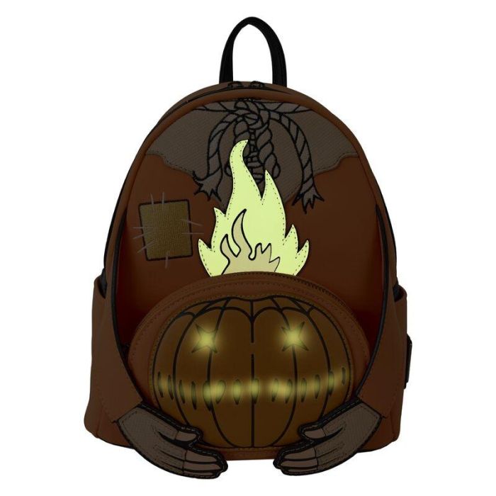 Loungefly Mochila Trick r Treat 26cm Piel Vegana con Detalles Brillantes y Ligeros 1 Loungefly Mochila Trick r Treat 26cm Piel Vegana con Detalles Brillantes y Ligeros 1