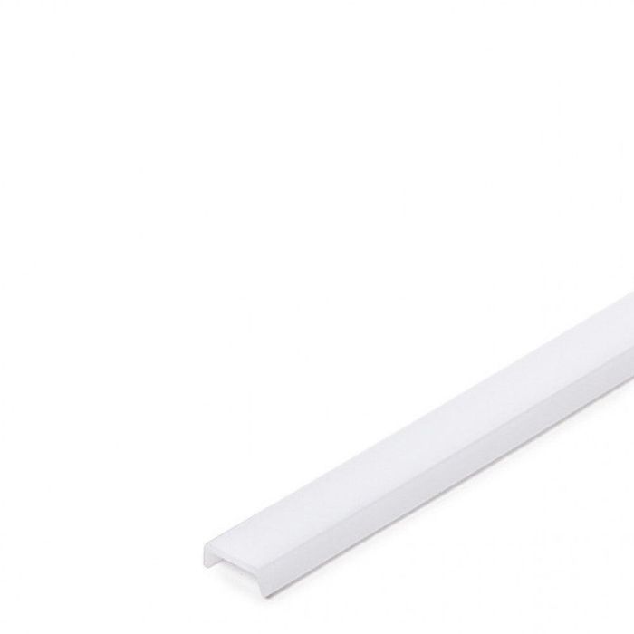 Greenice WR-1409 Perfil de Aluminio para Tira LED Flexible y Rígida, Difusor Opal de 1 Metro con Tapones Finales para Iluminación Decorativa 2 Greenice WR-1409 Perfil de Aluminio para Tira LED Flexible y Rígida, Difusor Opal de 1 Metro con Tapones Finales para Iluminación Decorativa 2
