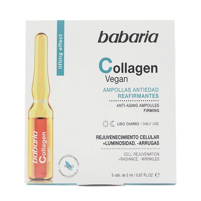 Babaria Collagen tratamiento anti-edad ampollas 5un