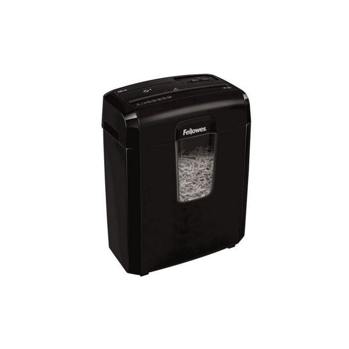 Destructora Fellowes 8CD/ Corte en Partículas de 4 x 35mm/ Negra Destructora Fellowes 8CD/ Corte en Partículas de 4 x 35mm/ Negra