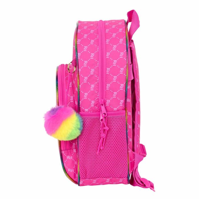 Mochila Escolar Rainbow High Fucsia (28 x 34 x 10 cm) 2