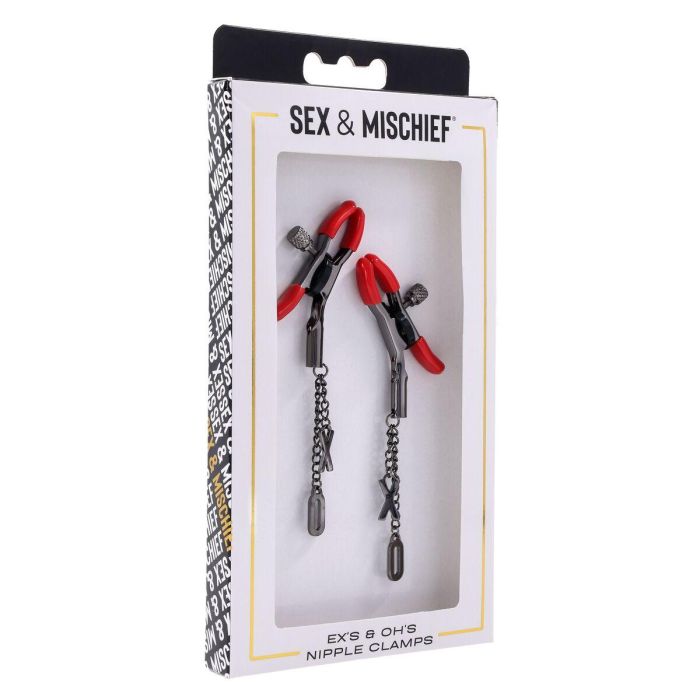 Cadena Con Pinzas Para Pezones Sportsheets Sex and Mischief 3 Cadena Con Pinzas Para Pezones Sportsheets Sex and Mischief 3