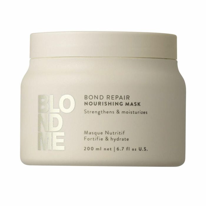 Schwarzkopf BLONDME BOND REPAIR Tratamiento Nutritivo Mascarilla para el Cabello Rubio 200 ml
