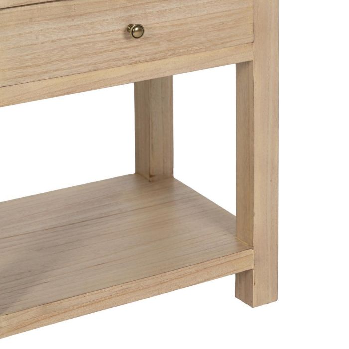 Mesita Natural Dm-Madera 45 X 30 X 66 cm