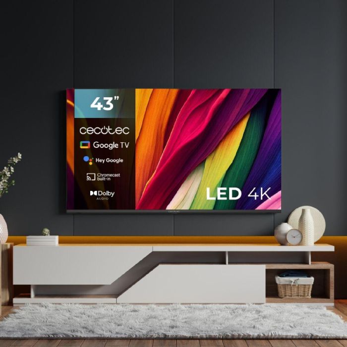 Smart TV Cecotec 4K Ultra HD 43" LED HDR HDR10 4