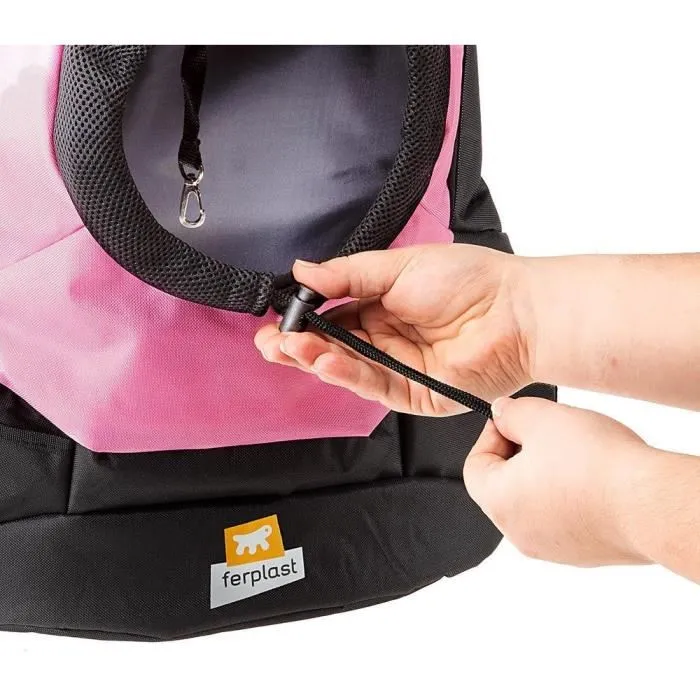 Ferplast Mochila para perros KANGOO FER8010690175317 Grande 8 kg Rosa 5 Ferplast Mochila para perros KANGOO FER8010690175317 Grande 8 kg Rosa 5