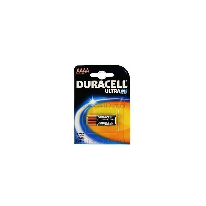 Duracell Pilas Ultra Power AAAA MX2500 1.5V Blister 2 Unidades