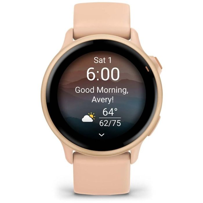Garmin vivoactive 6 Smartwatch AMOLED 1.2 Pulgadas GPS Monitor Frecuencia Cardíaca Banda Silicona Rosa Dawn/Pink Dawn 3