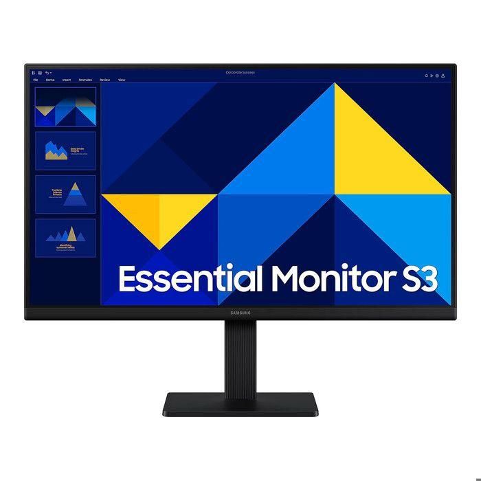 Monitor Profesional Samsung Essential Monitor S3 S24D300GAU/ 24"/ Full HD/ Negro 2 Monitor Profesional Samsung Essential Monitor S3 S24D300GAU/ 24"/ Full HD/ Negro 2