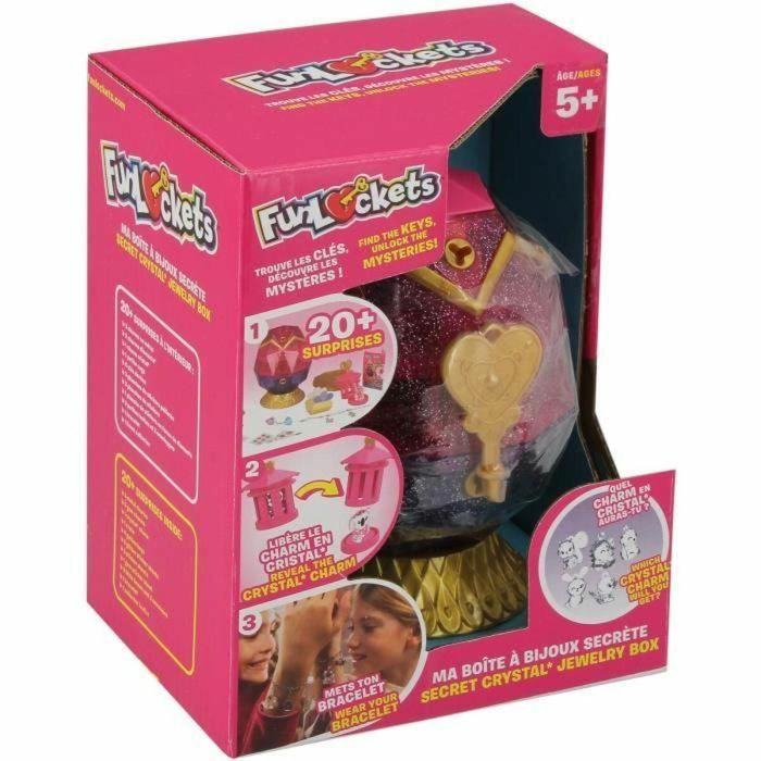 Funlockets Joyero KD My Secret Jewelry Box con más de 20 sorpresas en su interior 4